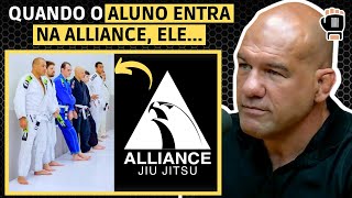 COMO O INICIANTE NO JIUJITSU É TRATADO NA ACADEMIA ALLIANCE  FABIO GURGEL [upl. by Edaw]