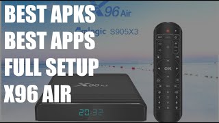 X96 Air AndroidTV Full Setup and Review [upl. by Coppock792]