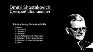 Shostakovich  Suite for Variety Orchestra  7 Waltz No 2 C minor amp Eflat major [upl. by Cheston]