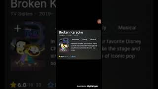 Broken Karaoke is TV14 on IMDb disneychannel [upl. by Albie621]