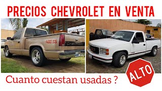 Camionetas Chevrolet cheyenne silverado EN VENTA tianguis de autos usados trucks for sale [upl. by Conlon989]