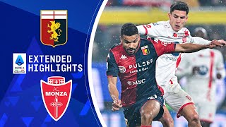 Genoa vs Monza Extended Highlights  Serie A  CBS Sports Golazo [upl. by Bruckner857]