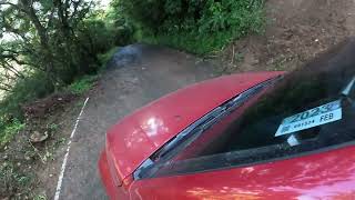 Main Road Landslides in Jaramillo [upl. by Nerek]