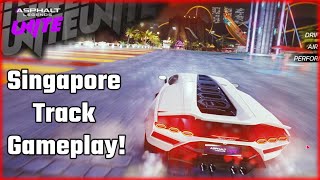 Asphalt Legends Unite  New Singapore Track Gameplay [upl. by Nibas]