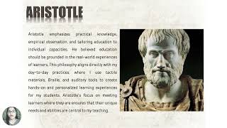 MA 500 Video Commentary Plato vs Aristotle [upl. by Siocnarf]