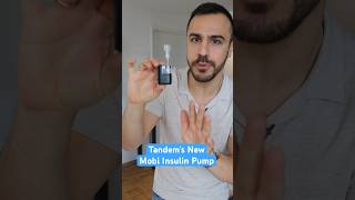 Meet Mobi Tandem’s new pump  the smallest tubed hybrid closed loop insulin pump t1d insulinpump [upl. by Iona]