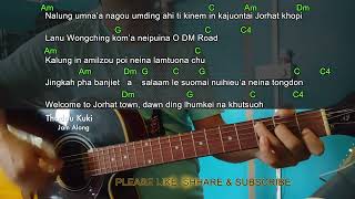 Jorhat Khopi  Maneithangja  Guitar Tutorial [upl. by Nylteak]