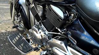 Yamaha dragstar classic 1100 Cold Start [upl. by Epoillac]