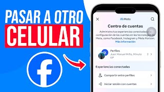 Como PASAR mi CUENTA de Facebook a OTRO CELULAR Guia Completa [upl. by Miranda775]