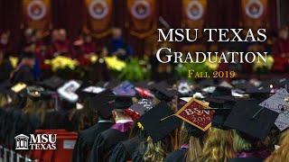 MSU Texas Graduation Fall 2019 Highlights [upl. by Assirhc]