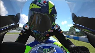 Valentino Rossi VR46 Motogp 20 gameplay [upl. by Myrta]