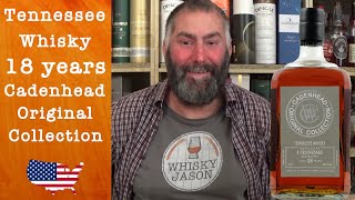 Tennessee Whisky aged 18 years Cadenhead Orignal Collection Review by WhiskyJason [upl. by Rockwell]