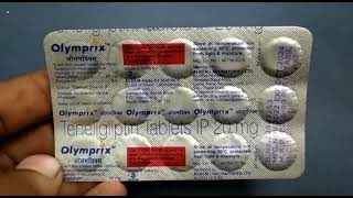 Olymprix Tablet  Teneligliptin Tablets Ip 20mg  Olymprix Tablet Uses Side effects benefits dosage [upl. by Knutson149]