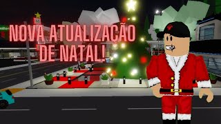 A Nova Atualização De Natal Do Brookhaven [upl. by Sadonia]