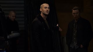 The Blacklist Red and Ressler visiting Tom fight speaking German scene 2x16 Ryan Eggold [upl. by Senilec]