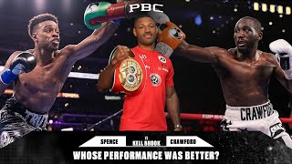 Who Performed Better Against Kell Brook Errol Spence Jr or Terence Crawford [upl. by Fabriane533]