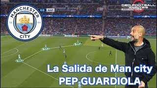 Salida de Manchester City  Análisis táctico  Pep Guardiola ESPver [upl. by Damon]