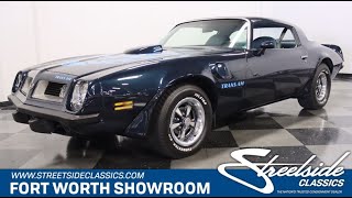 1975 Pontiac Firebird Trans AM for sale  5187 DFW [upl. by Ocker]