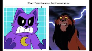 what if Catnap vs scar as Arch Enemies DominicTheFandomGuy2004 [upl. by Alrich]