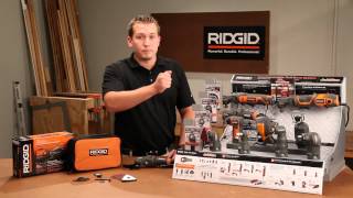 RIDGID Air JobMax Pneumatic Multi Tool Starter Kit [upl. by Nahn]