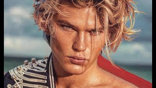 Male Model JORDAN BARRETT  RUNWAY COMPILATION [upl. by Enyedy723]