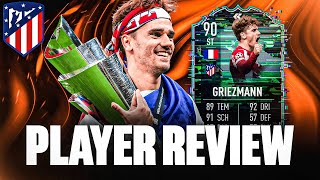 FIFA 22 SO EIN WAHNSINNS UPGRADE GRIEZMANN FLASHBACK PLAYER REVIEW [upl. by Sawyer]