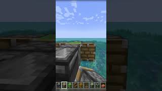 WORKİNG BOAT  Minecraft Çalışan Tekne Nasıl Yapılır  l Minecraft Redstone Boat Tutorial shorts [upl. by Mufi749]