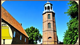 Ditzum Ostfriesland Alte vs neue Glocke der Evangelisch Reformierten Kirche [upl. by Geehan]