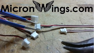 Micro Rc Connectors  How to remove and swap leads [upl. by Enorahs]