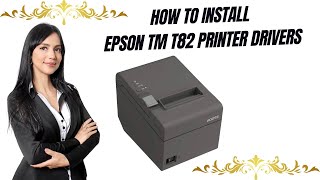 How To Install Epson TM T82 Thermal Printer  Setup  Installation  BMTechnologyChannel [upl. by Harod]