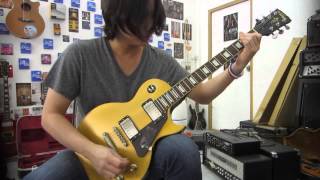 Vintage V100 ICON Series Les Paul Guitar Drive Sound [upl. by Yannodrahc]