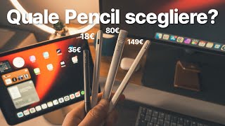 APPUNTI CON IPAD Quale Pencil scegliere Economica vs Apple pencil🤔 [upl. by Akener404]