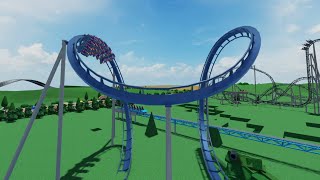 Realistic BampM Floorless coaster experience  Theme Park Tycoon 2  4K [upl. by Eittah288]