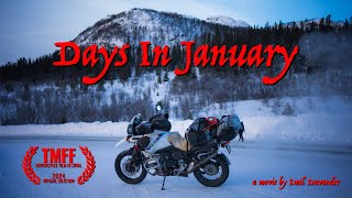 Winter Motorcycle Journey  DAYS IN JANUARY [upl. by Eibbor]