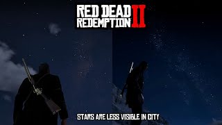 Rdr2  Panoramic Stars In The Sky night  red dead redemption 2 [upl. by Nessi]