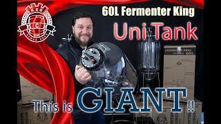 NEW KEG KING 60 LITRE FERMENTER KING UNITANKS [upl. by Aicelaf]