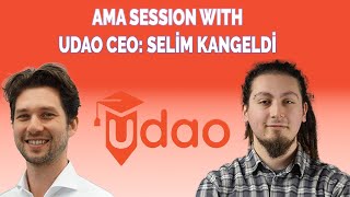 AMA SESSION WITH UDAO CEO SELİM KANGELDİ [upl. by Sera461]