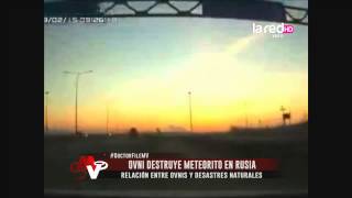 Ovni destruye meteorito en Rusia y la cruz de objetos voladores en los cielos de EEUU [upl. by Origra817]