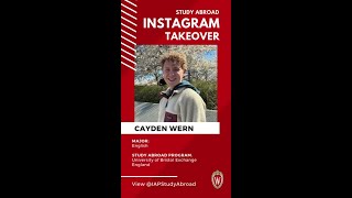 England University of Bristol Exchange Cayden Wernsing [upl. by Storer]