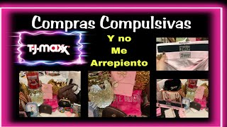 Compré MUCHO 🤦🏻‍♀️Pero no me arrepiento y aquí te muestro todo❗️COMPRAS COMPULSIVAS en TJMAXX🤩 [upl. by Downes]