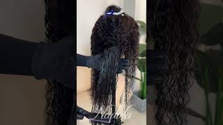 Define the curls is a satisfied thing nadulahair hairfactory hairtutorial curlyhair fyp [upl. by Aivatnuhs]