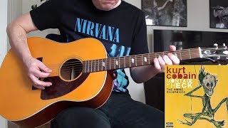 Kurt Cobain  The Yodel Song Guitar Cover [upl. by Leschen]