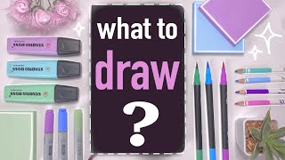 Don’t Know What To Draw TRY THIS… [upl. by Nnep]