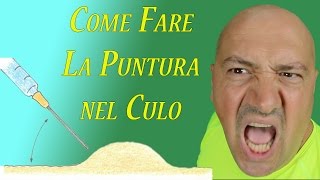 Come fare la Puntura al nonno Tutorial spiegazione [upl. by Ekralc]