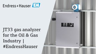 JT33 gas analyzer for the Oil amp Gas Industry  EndressHauser [upl. by Ash]