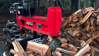 Processing Firewood as a Family [upl. by Jerroll]