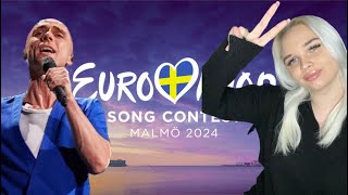 REACTION LATVIA DONS “HOLLOW” Eurovision 2024 🇱🇻 [upl. by Marino]