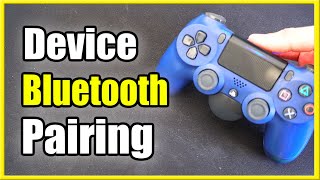 How to Put PS4 Controller into Bluetooth Pairing Mode on PS4 PS5 Phone PC Fast Method [upl. by Hgierb442]