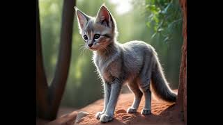 Chimera Dreams AMAZING FANTASY HYBRIDS Maine Coon Kitten Fennec Fox [upl. by Micaela]