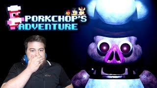 THIS IS A HORROR GAME ISNT IT  Porkchops Adventure FNAF Fan Game 1 [upl. by Attoynek443]